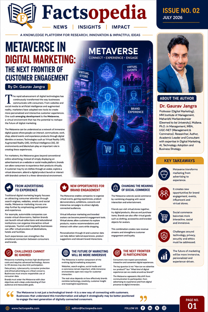 One such emerging development is the Metaverse, a virtual environment that has the potential to reshape the customer engagement and future of digital marketing.