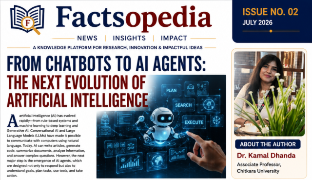 From Chatbots to AI Agents: The Next Evolution of Artificial Intelligence. Artificial Intelligence (AI) has evolved rapidly—from rule-based systems and machine learning to deep learning and Generative AI