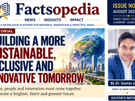 Building a More Sustainable, Inclusive and Innovative Tomorrow Issue No. 03 of Factsopedia explores a central idea: Building a More Sustainable, Inclusive and Innovative Tomorrow